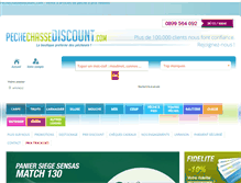 Tablet Screenshot of pechechassediscount.com